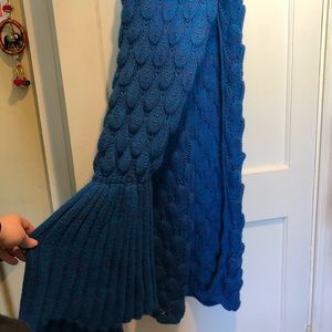 Mermaid blanket!